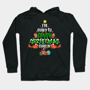 Ginger Christmas Tree Season Santa Claus Ginger Tree Hoodie